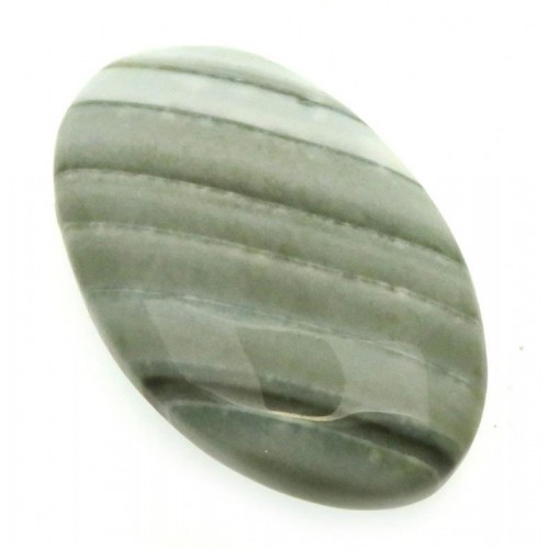 Oval 37x22mm Saturn Chalcedony Cabochon 22