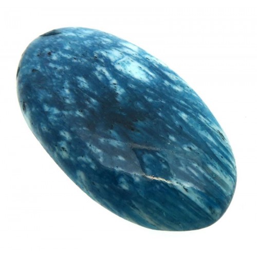 Oval 41x23mm Turquoise Scolecite Cabochon 13