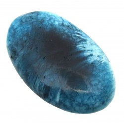 Oval 38x23mm Turquoise Scolecite Cabochon 15