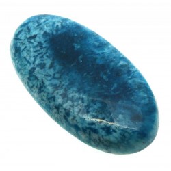 Oval 43x23mm Turquoise Scolecite Cabochon 17