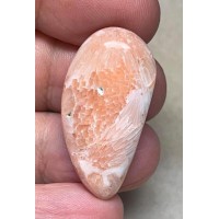 Freeform 34x17mm Pink Scolecite Cabochon 17