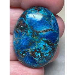 Oval 35x26mm Shattuckite Cabochon 42