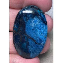 Oval 42x27mm Shattuckite Cabochon 48