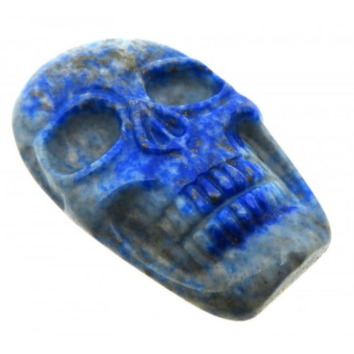 Skull 49x31mm Lapis Lazuli Cabochon 02