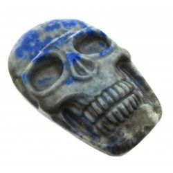 Skull 49x32mm Lapis Lazuli Cabochon 03