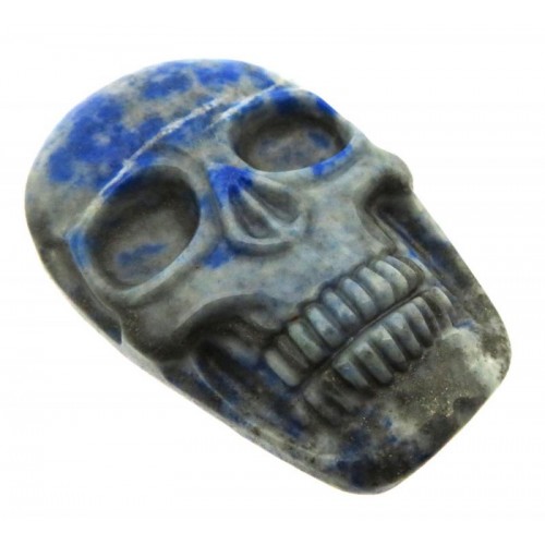 Skull 49x32mm Lapis Lazuli Cabochon 03