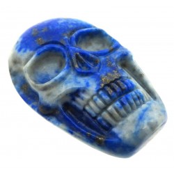 Skull 50x33mm Lapis Lazuli Cabochon 04