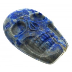 Skull 49x33mm Lapis Lazuli Cabochon 06
