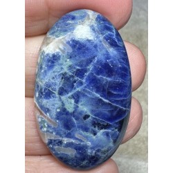 Oval 43x26mm Lightening Sodalite Cabochon 27