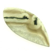 Freeform 53x24mm Solar Moss Quartz Cabochon 20