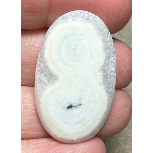 Oval 37x21mm Solar Moss Quartz Cabochon 37