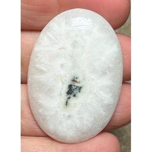 Oval 43x30mm Solar Moss Quartz Cabochon 38