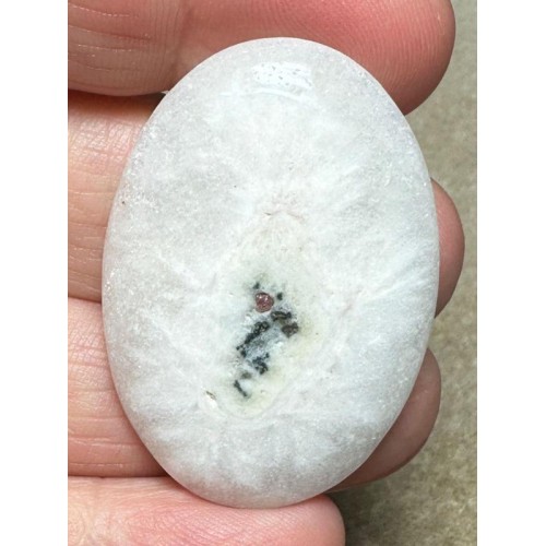 Oval 41x28mm Solar Moss Quartz Cabochon 55