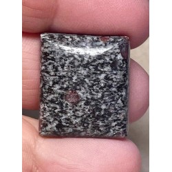 Rectangle 23x20mm Spinel in Matrix Cabochon 12