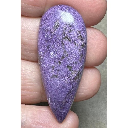 Teardrop 45x18mm Stichtite Cabochon 15