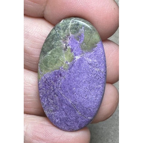 Oval 36x21mm Stichtite Cabochon 28