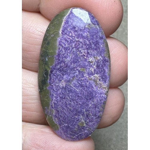 Oval 38x20mm Stichtite Cabochon 32