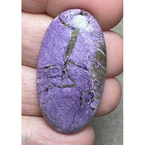 Oval 39x21mm Stichtite Cabochon 38