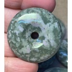 Single Round 36mm Hetian Jade Donut