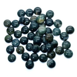 Single Round 12mm Green Moss Agate Cabochon
