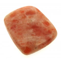 Rectangle 33x27mm Indian Sunstone Cabochon 05