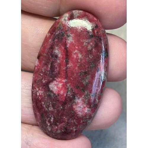 Oval 45x25mm Thulite Cabochon 19