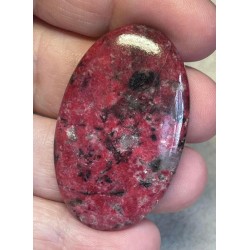 Oval 45x28mm Thulite Cabochon 21