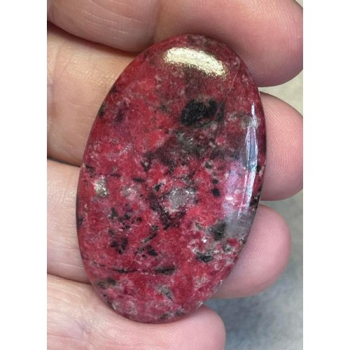 Oval 45x28mm Thulite Cabochon 21