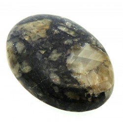 Oval 39x27mm Indian Fluorite Cabochon 07