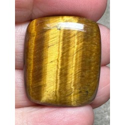 Rectangle 28x24mm Tigers Eye Cabochon 42