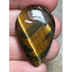 Teardrop 35x23mm Tigers Eye Cabochon 43