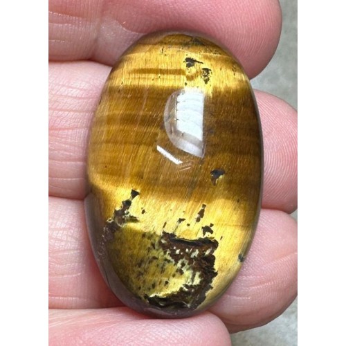 Oval 33x20mm Tigers Eye Cabochon 45