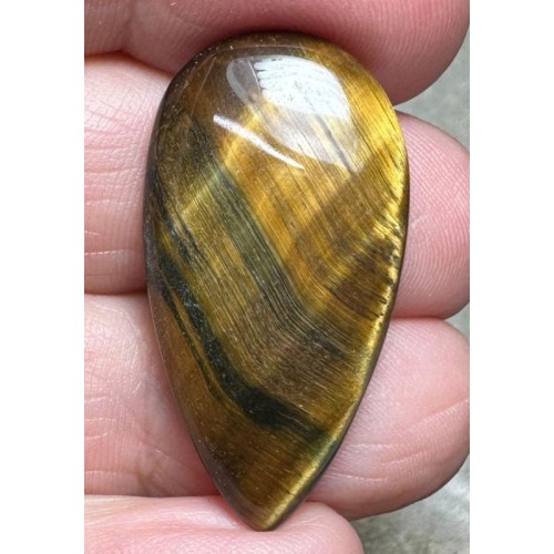 Teardrop 33x17mm Tigers Eye Cabochon 46