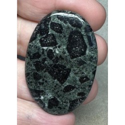 Oval 49x32mm Tourmaline in Zoisite Cabochon 04