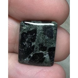Rectangle 19x15mm Tourmaline in Zoisite Cabochon 05