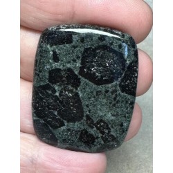 Rectangle 38x30mm Tourmaline in Zoisite Cabochon 10