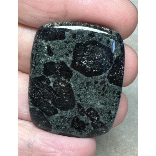 Rectangle 38x30mm Tourmaline in Zoisite Cabochon 10
