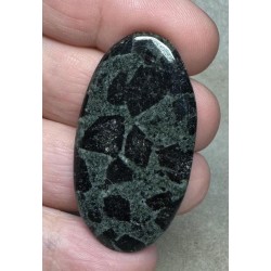 Oval 44x23mm Tourmaline in Zoisite Cabochon 11