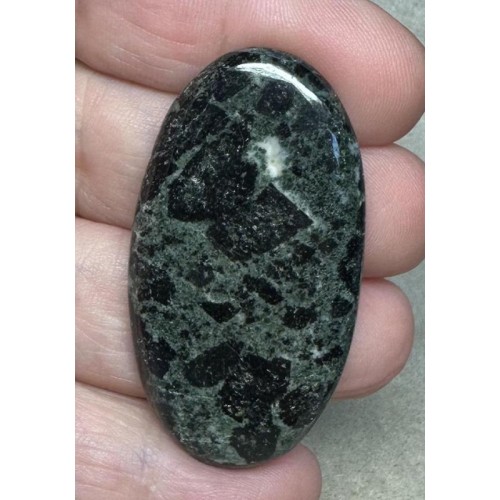 Oval 49x26mm Tourmaline in Zoisite Cabochon 13