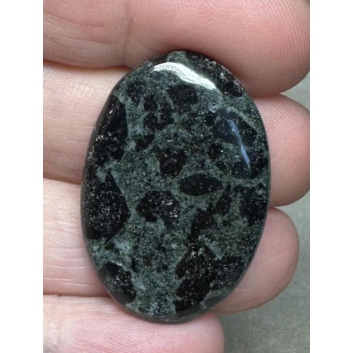 Oval 35x23mm Tourmaline in Zoisite Cabochon 15