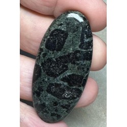 Oval 50x23mm Tourmaline in Zoisite Cabochon 23