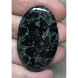 Oval 48x29mm Tourmaline in Zoisite Cabochon 26