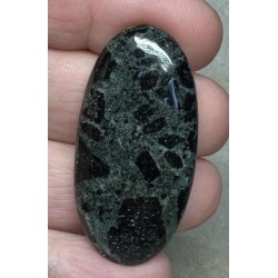 Oval 43x21mm Tourmaline in Zoisite Cabochon 28