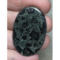 Oval 42x27mm Tourmaline in Zoisite Cabochon 30
