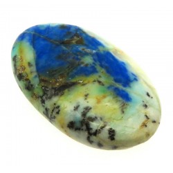 Oval 29x18mm Turquoise with Azurite Cabochon 10
