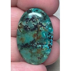 Oval 32x21mm African Turquoise Cabochon 01