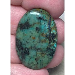 Oval 34x23mm African Turquoise Cabochon 04