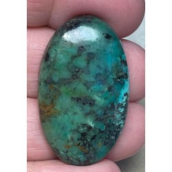 Oval 37x22mm African Turquoise Cabochon 17