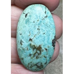 Oval 37x21mm African Turquoise Cabochon 38