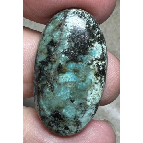 Oval 31x18mm African Turquoise Cabochon 39